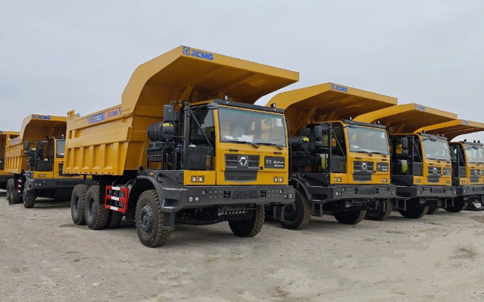 5845cc威尼斯XG90矿卡批量交付哈萨克斯坦