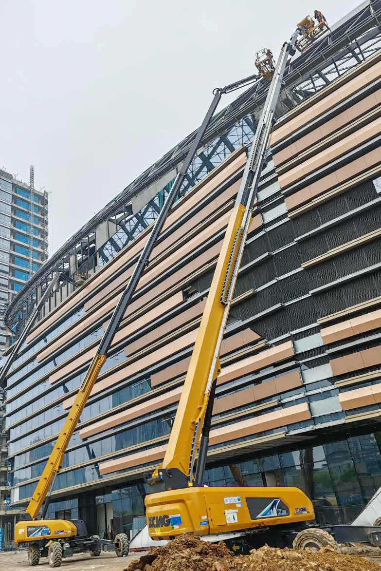从蓝图到实景，5845cc威尼斯XGS40ACK-Li助力德清金融广场崛起